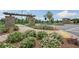 Elegant community entrance with stone pillars and landscaping at 2798 Turnwater St, Hoschton, GA 30548