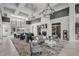Spacious clubhouse with fireplace, seating areas, and large windows at 2798 Turnwater St, Hoschton, GA 30548