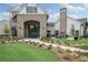 Community clubhouse with stone facade and welcoming entrance at 2798 Turnwater St, Hoschton, GA 30548