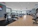 Large fitness center with a variety of equipment for cardio and strength training at 2798 Turnwater St, Hoschton, GA 30548