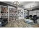 Well-equipped library with comfortable seating and plenty of books at 2798 Turnwater St, Hoschton, GA 30548
