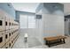 Clean and spacious locker room with shower facilities at 2798 Turnwater St, Hoschton, GA 30548