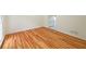 Hardwood floors in the spacious dining area at 1529 Bell Flower Ct, Stone Mountain, GA 30088