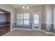 Bright dining area with access to the backyard at 2500 Rosehill Cir, Lithia Springs, GA 30122