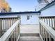 New deck with stairs leading to backyard at 1626 Saddlecreek Rd, Auburn, GA 30011