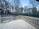 Deck with view of wooded backyard at 1626 Saddlecreek Rd, Auburn, GA 30011