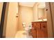 Small bathroom with vanity, toilet and shower at 2400 Reynolds Rd Sw, Atlanta, GA 30331