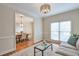 Spacious living room with hardwood floors and large windows at 1506 Lavista Proper Cir, Decatur, GA 30033