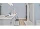 Double vanity bathroom with a shower and a soaking tub at 4266 Cabretta Se Dr, Smyrna, GA 30080
