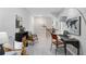 Cozy loft area with comfortable seating, a desk, and decorative wall art at 1366 Lucan Ln # Wc225, Lawrenceville, GA 30043