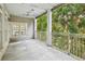Spacious balcony overlooking lush trees at 50 Biscayne Dr # 2109, Atlanta, GA 30309