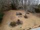 Spacious backyard with a swing set, mature tree, and potential for landscaping at 3421 Fawn Trl, Marietta, GA 30066