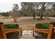Inviting front yard view from the porch featuring modern railing at 3421 Fawn Trl, Marietta, GA 30066