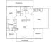 Detailed floor plan featuring a Primary suite, two additional bedrooms, and open living/dining area at 4258 Hog Mountain Rd, Hoschton, GA 30548