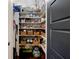 Well-organized pantry with ample shelving and storage solutions at 4258 Hog Mountain Rd, Hoschton, GA 30548
