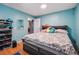 Spacious bedroom with king-size bed and ample closet space at 447 Hillcrest Rd, Lilburn, GA 30047