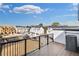 Enjoy neighborhood views from this balcony overlooking new construction and community amenities at 1921 Rogers Ct, Atlanta, GA 30318