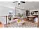 Open living space with a view of the kitchen and dining area at 1921 Rogers Ct, Atlanta, GA 30318