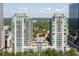 High-rise residential building with pool and city views at 943 Peachtree Ne St # 809, Atlanta, GA 30309