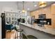 Modern kitchen with stainless steel appliances and granite countertops at 943 Peachtree Ne St # 809, Atlanta, GA 30309