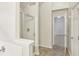Bathroom with shower and access to bedroom at 6057 Hemperly Rd, Atlanta, GA 30349