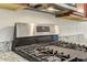Stainless steel gas cooktop with modern controls at 6057 Hemperly Rd, Atlanta, GA 30349