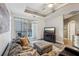 Comfortable living room with access to a balcony at 325 E Paces Ferry Ne Rd # Apt 710, Atlanta, GA 30305