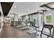 Well-equipped fitness center with various weight machines and cardio equipment at 943 Peachtree Ne St # 1708, Atlanta, GA 30309