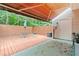 Spacious deck with covered patio and storage area at 1968 Drennon Ave, Austell, GA 30106