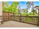 Private deck overlooks wooded area at 1689 Liberty Nw Pkwy, Atlanta, GA 30318