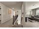 Upstairs hallway leading to bedrooms with plush carpeting at 2570 Reynolds Sw Rd, Atlanta, GA 30331