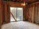 Unfinished basement with slider to patio at 6354 Shannon Pkwy # 6D, Union City, GA 30291