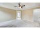 Main bedroom with access to bathroom and closet at 990 Avalon Dr, Lawrenceville, GA 30044