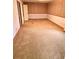 Unfinished basement with carpeted floor at 105 Pine Valley Rd, Hiram, GA 30141