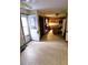 View of kitchen from the entrance, showing the island and cabinets at 105 Pine Valley Rd, Hiram, GA 30141