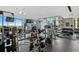 Modern fitness center with various equipment at 855 Peachtree Ne St # 2911, Atlanta, GA 30308