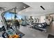 Modern fitness center with cardio and weights at 855 Peachtree Ne St # 2911, Atlanta, GA 30308