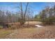 Wooded pond with small dock at 114 Delta Ct, Sharpsburg, GA 30277