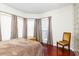 Spacious bedroom with hardwood floors and large windows at 275 13Th Ne St # 1106, Atlanta, GA 30309