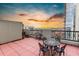 Scenic rooftop patio offering city views at sunset at 275 13Th Ne St # 1106, Atlanta, GA 30309