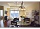 Open concept living and dining area with hardwood floors and city views at 325 E Paces Ferry Ne Rd # 806, Atlanta, GA 30305