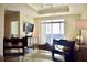 Open concept living room with hardwood floors and city view at 325 E Paces Ferry Ne Rd # 806, Atlanta, GA 30305