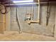 Unfinished basement showing HVAC and plumbing at 5078 Hubert Dr, Powder Springs, GA 30127