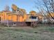 Rear view of house, showcasing a brick and siding exterior at 5078 Hubert Dr, Powder Springs, GA 30127