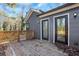 Wooden deck with an entrance to the home and a wooden railing at 2019 Arlington Nw Cir, Atlanta, GA 30318