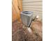 Exterior view of a gray AC unit at 3109 Baylor Cir, Mcdonough, GA 30253