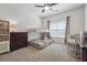 Bedroom with bunk beds, crib, and ample closet space at 4204 Mastic Pointe # 24, Acworth, GA 30101