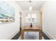 Bright dining room with hardwood floors and a rustic wood table at 1252 Mclendon Ne Ave, Atlanta, GA 30307