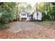 Back of charming house with gravel driveway at 1252 Mclendon Ne Ave, Atlanta, GA 30307