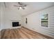 Spacious living room with vaulted ceiling and fireplace at 2088 E Cherokee Dr, Woodstock, GA 30188